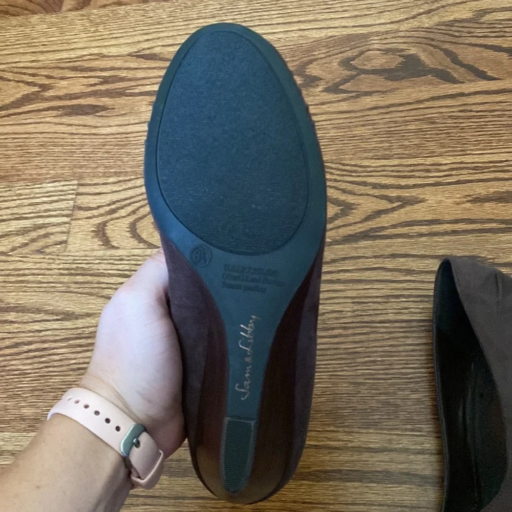 Sam & Libby Brown Wedges